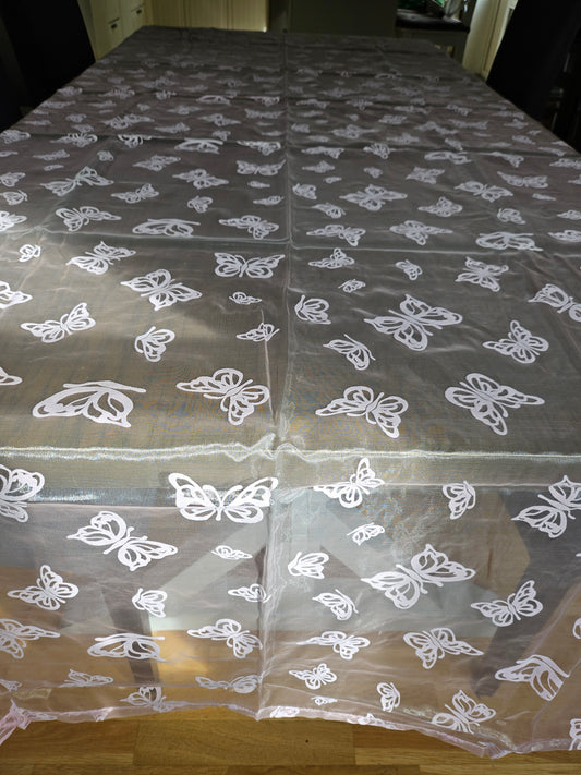 Dekostoff Rosa Organza 300 x 145 cm