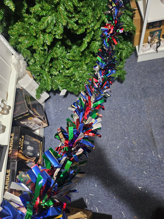 Girlander Metallfolie Fargerik 460 cm - Festpynt