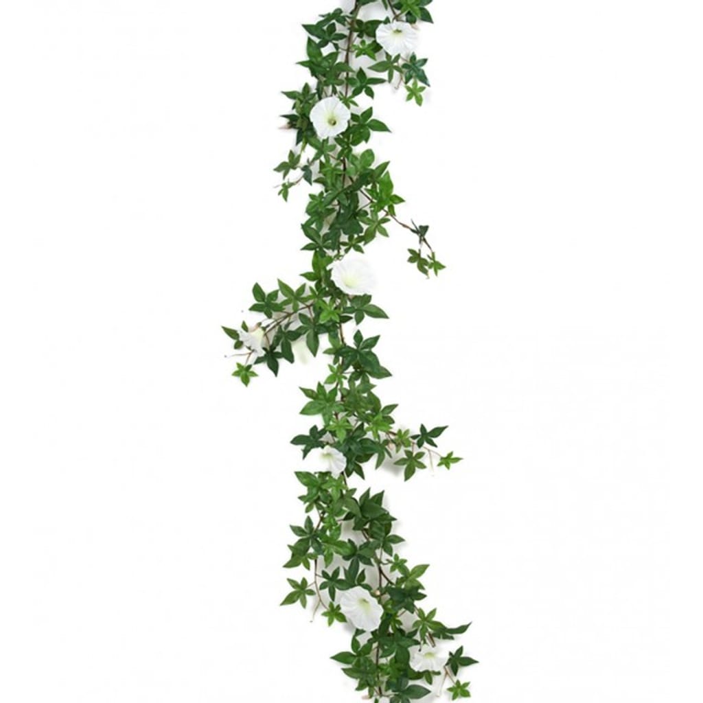 Ipomeagirlander 120cm hvit