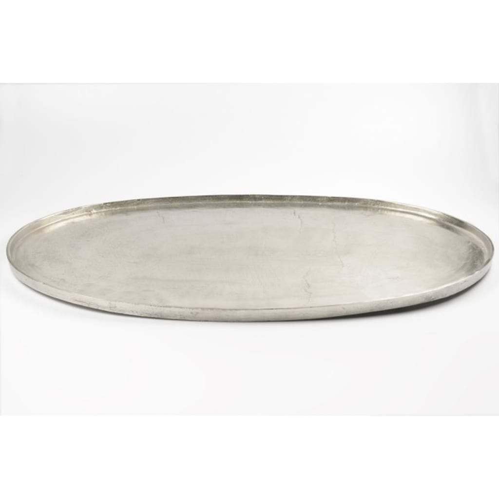 Metallfat 100cm Oval
