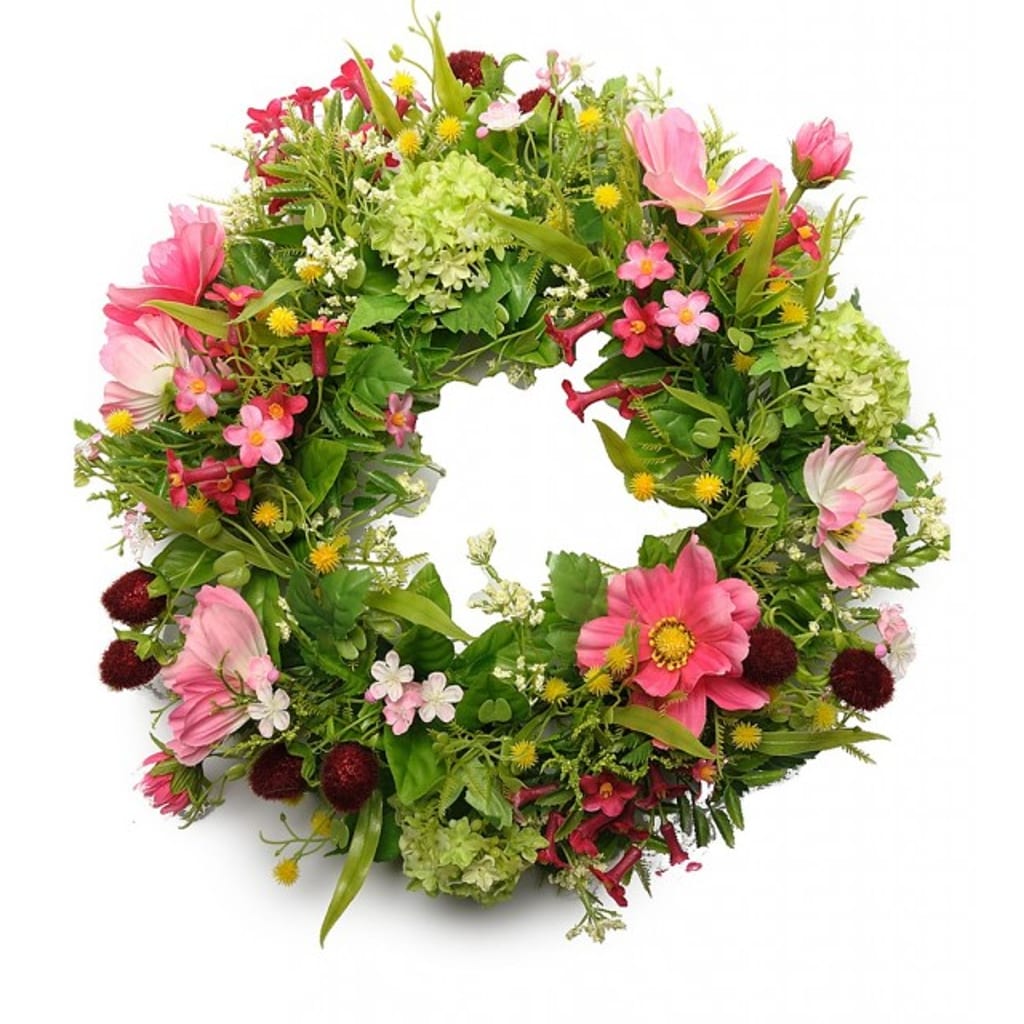 Blomsterkrans 34cm