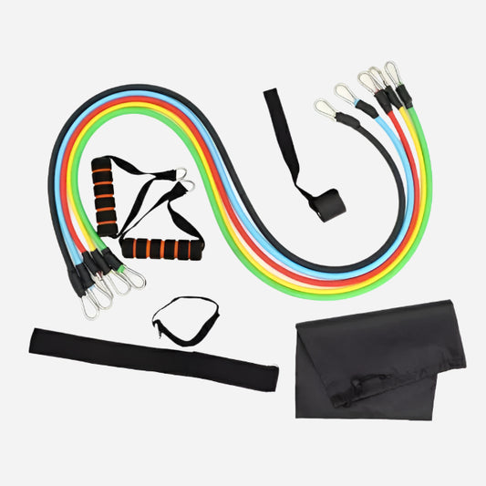 Treningstrikk - Komplett treningssett med 11 deler