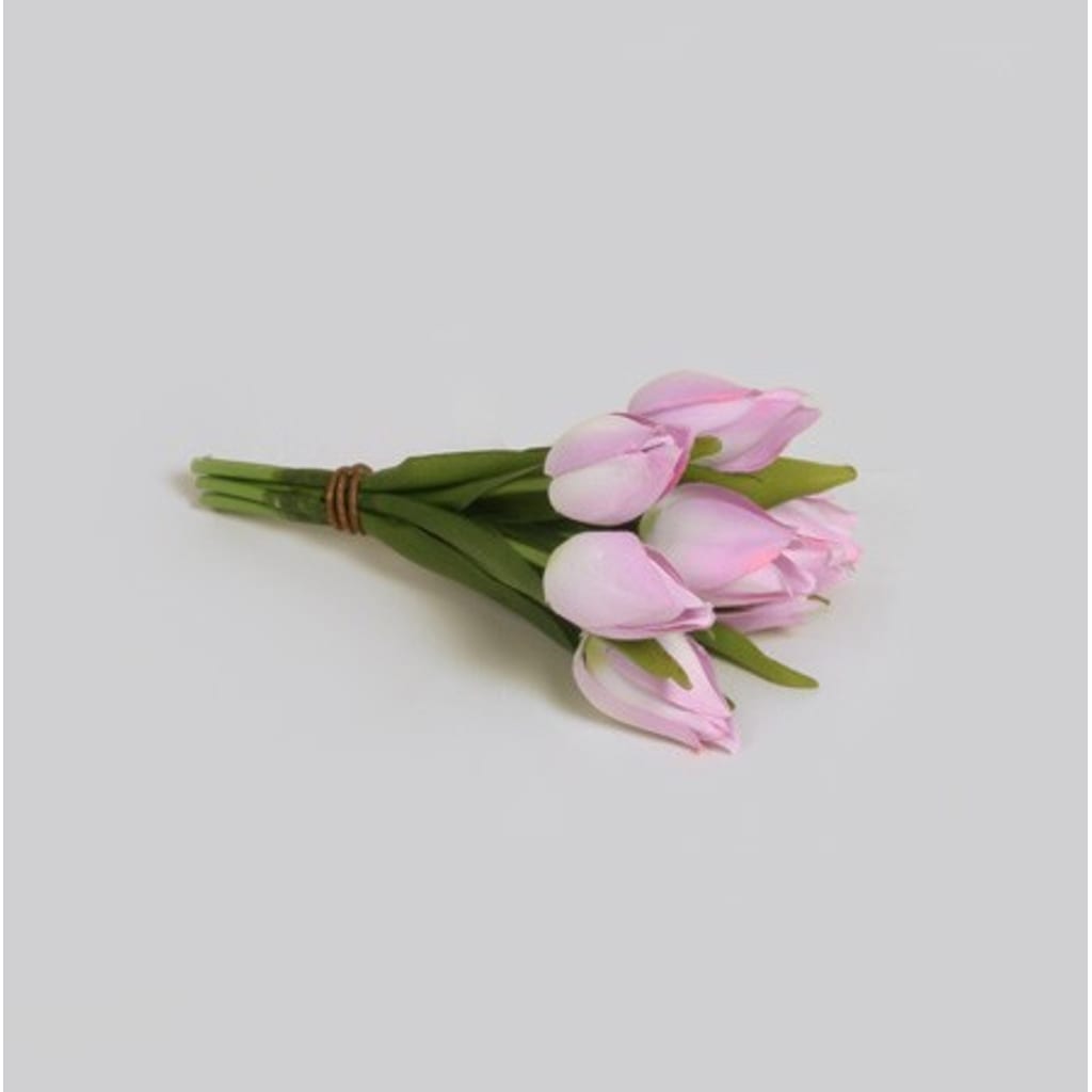 Tulipanbukett 20cm lilla
