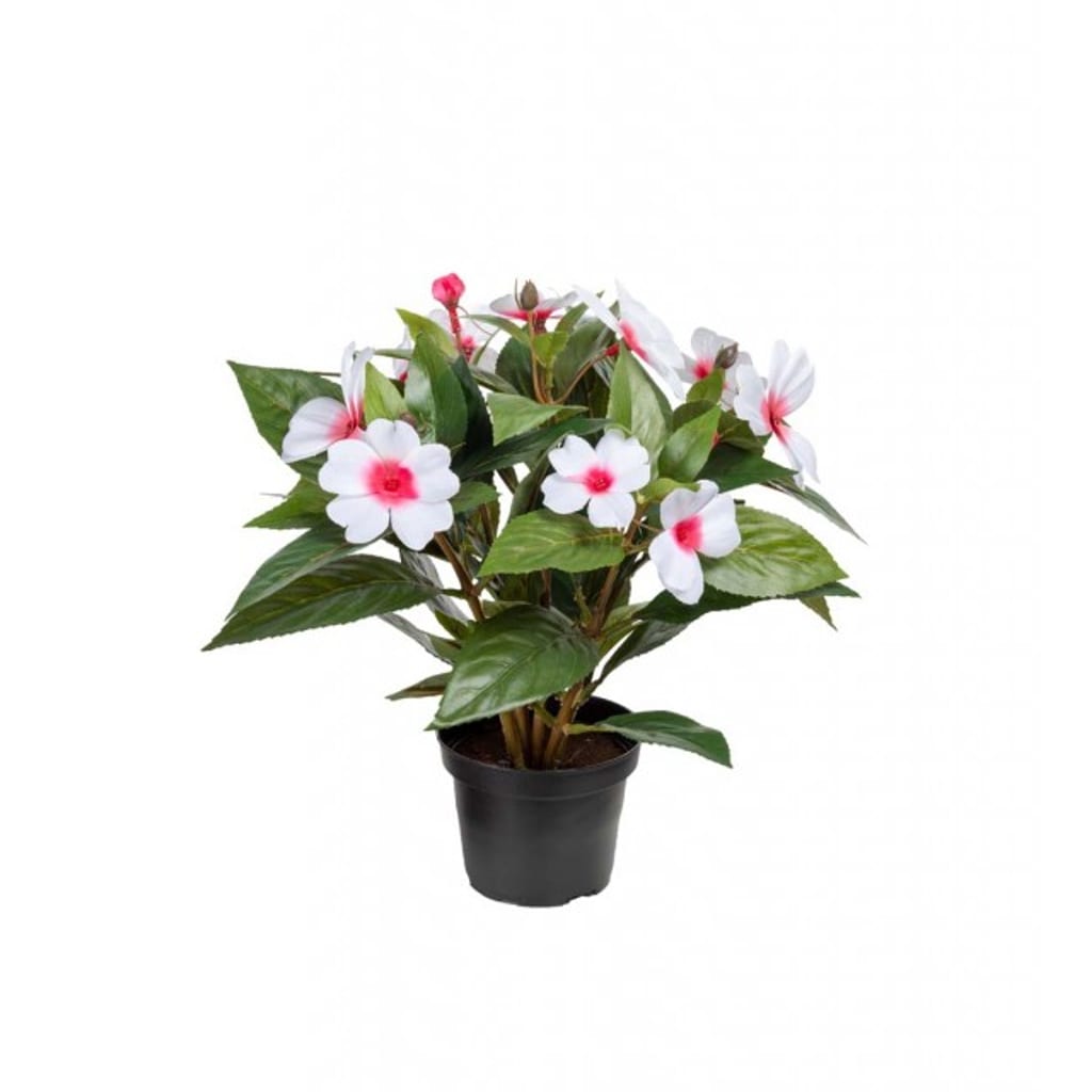 Flittiglise 30cm rosa/hvit