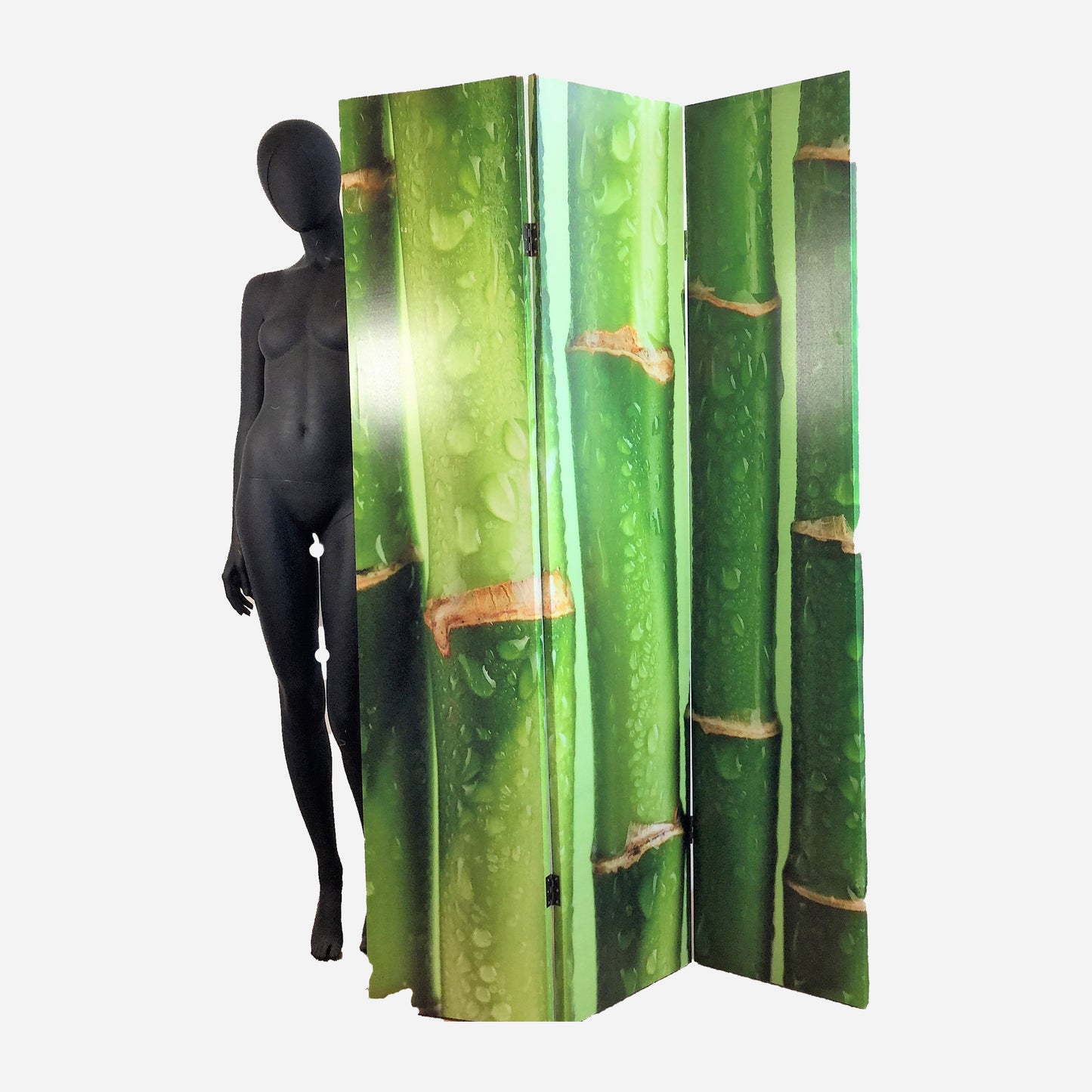 Bambus Romdeler 180x120cm - Elegant Skillevegg for bedriften eller hjemmet