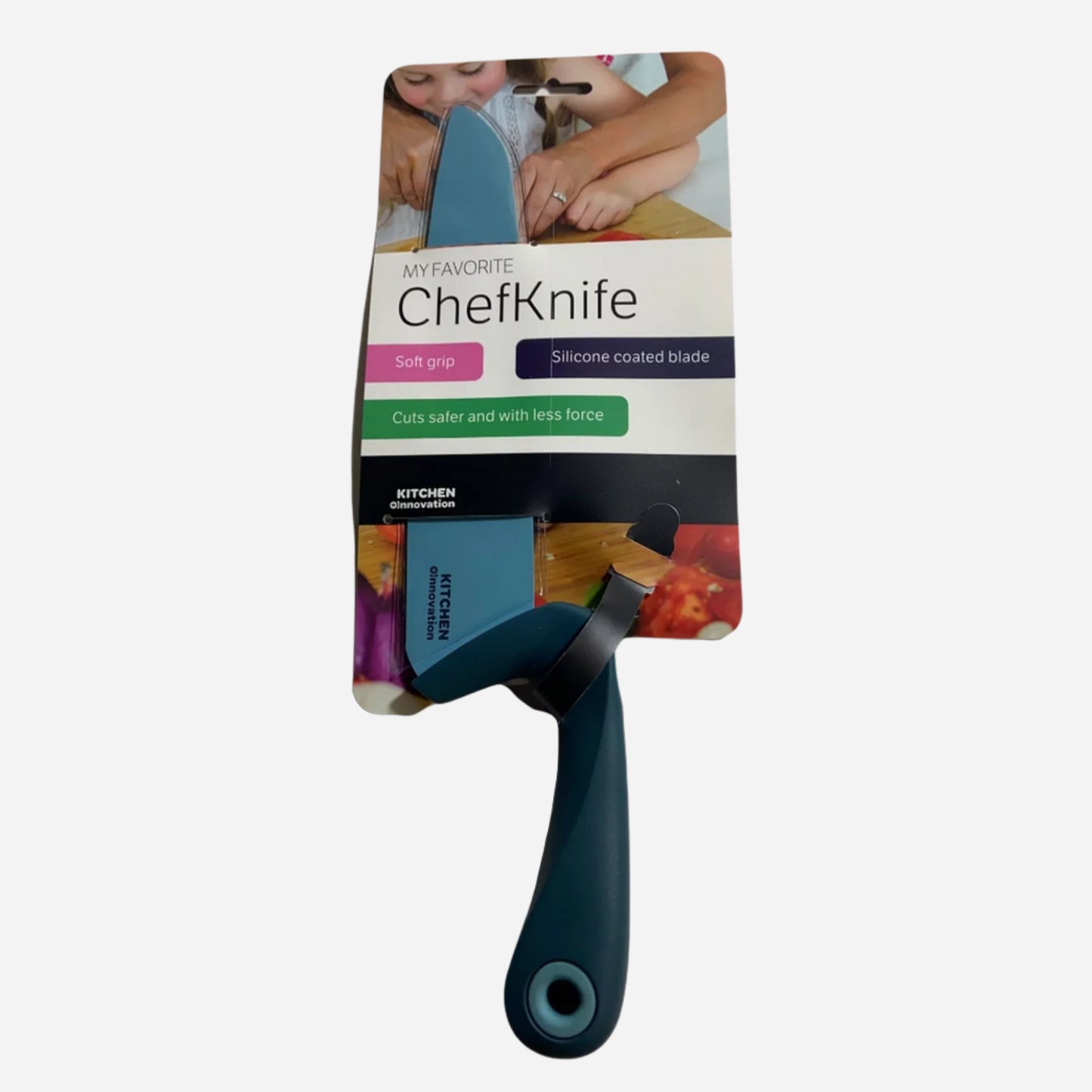 Premium ergonomisk kjøkkenkniv m\soft grip