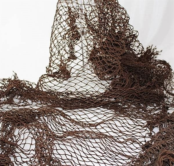 Rustikk Fiskegarn i Bomull 150x400 cm - Maritim Dekorasjon