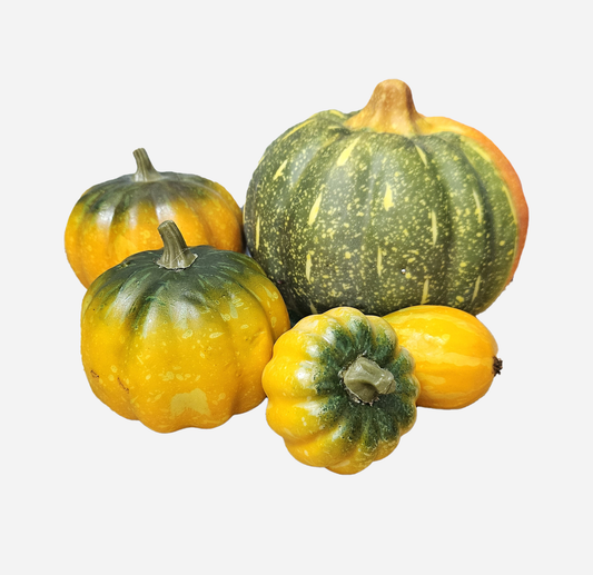 Kunstig gresskar div str - pris per stk