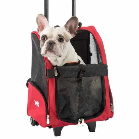 Trolley trillebag og ryggsekk for hund og katt 32 × 28 × 51 cm – Ferplast (flere farger)