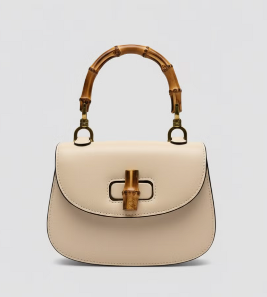 Moderne Hvit Veske - Nordisk Design - Kuskinn