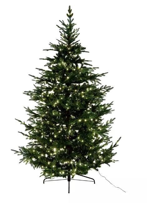 House Of Christmas Sonja Hafjell kunstig juletre 240 cm med 650 LED-lys