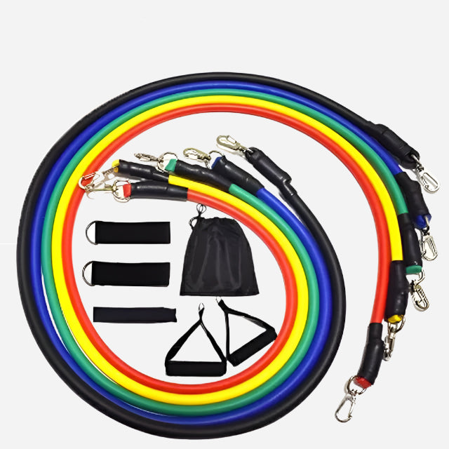 Treningstrikk - Komplett treningssett med 11 deler