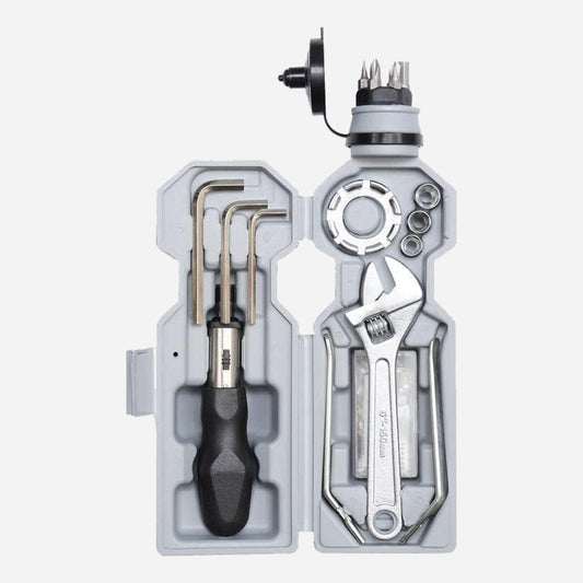 Vorel Sykkelverktøysett 18 Deler - Komplett Verktøysett i Flaskeform