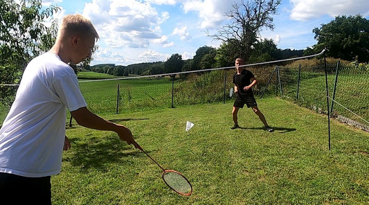 Badmintonsett 4 Spillere med Nett - Sunflex MATCHMAKER