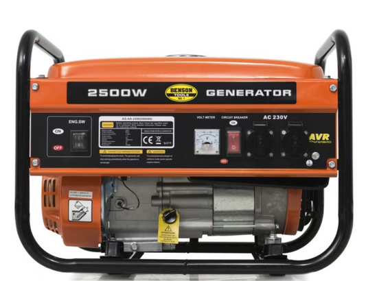 Benson bensinaggregat 6,5 HK - 2500W