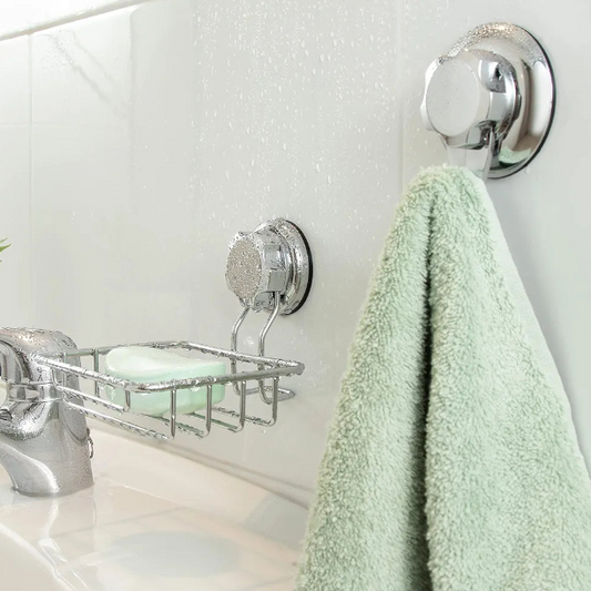 Best Lock kroker med sugekopp - 2 pk - sterke oppbevaringskroker