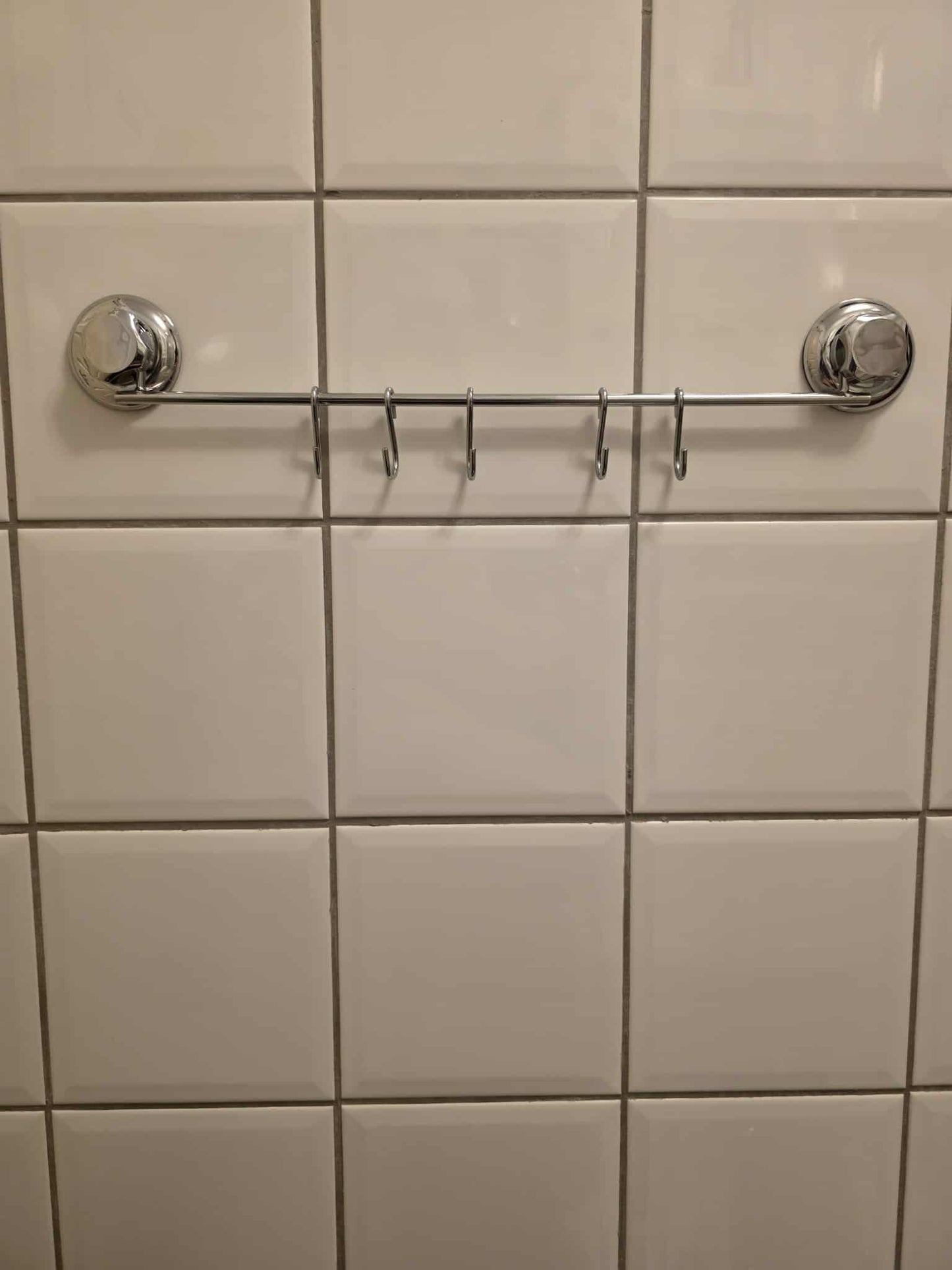 Best Lock klesoppheng med kroker og sugekopp - 54 cm