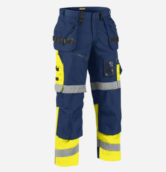 Blåkläder 1508 Arbeidsbukse - håndverksbukse - Synlighet