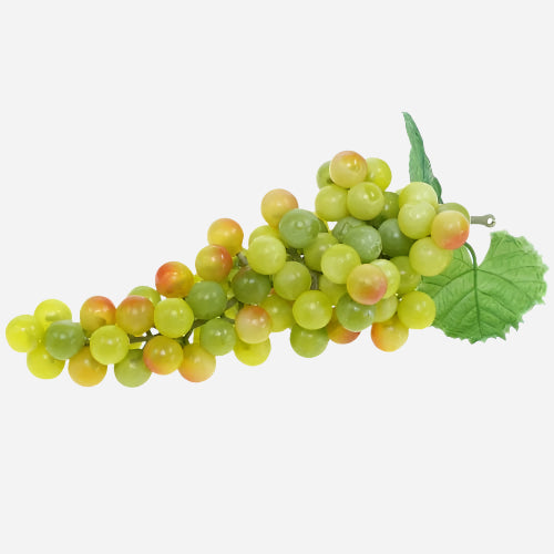 Kunstige Grønne Druer - Dekorasjon 90 stk - 22 cm