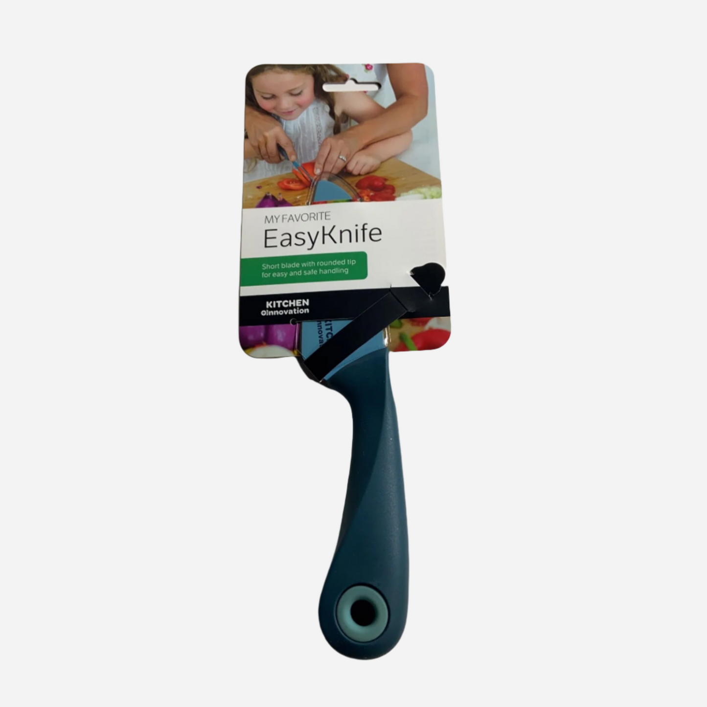 Kitchen Innovation Easyknife Grønnsakskniv - Ergonomisk Kniv med Soft Grip