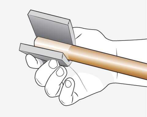 Yato Rensepad Kobberrør 130x75mm - Polering Pad 10 stk | Rengjøring av Rør