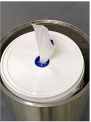 Gulvdispenser Wipes Rustfritt Stål - Værbestandig med Dør