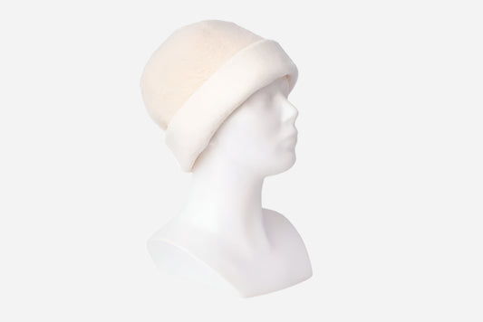 Isa Bee Ullue 100% Ull offwhite - Premium Vinterlue