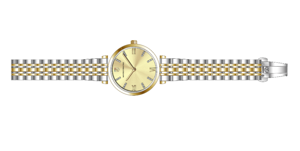 Invicta Montres Prestige X Dameklokke - 32mm, Steel, Gold - 2 års garanti