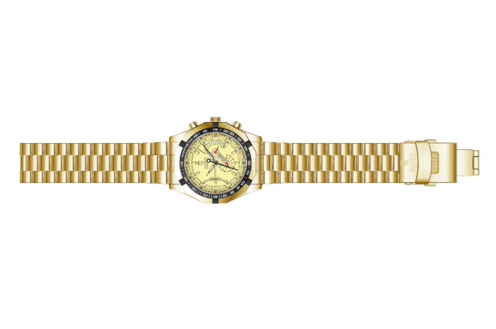 Invicta Montres Prestige X Herreklokke - 46mm, Gold - 2 års garanti