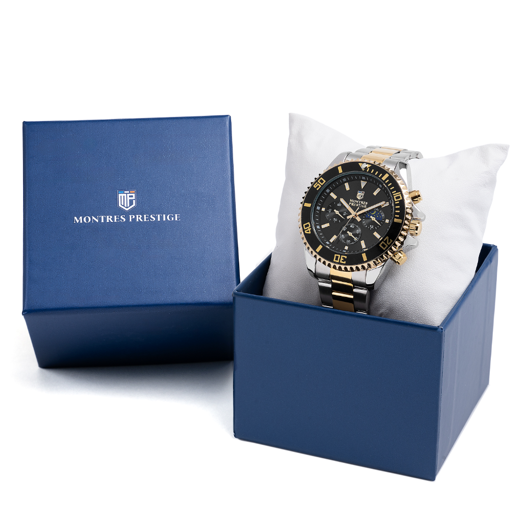 Invicta Montres Prestige X Herreklokke - 42mm, Steel, Gold Black - 2 års garanti