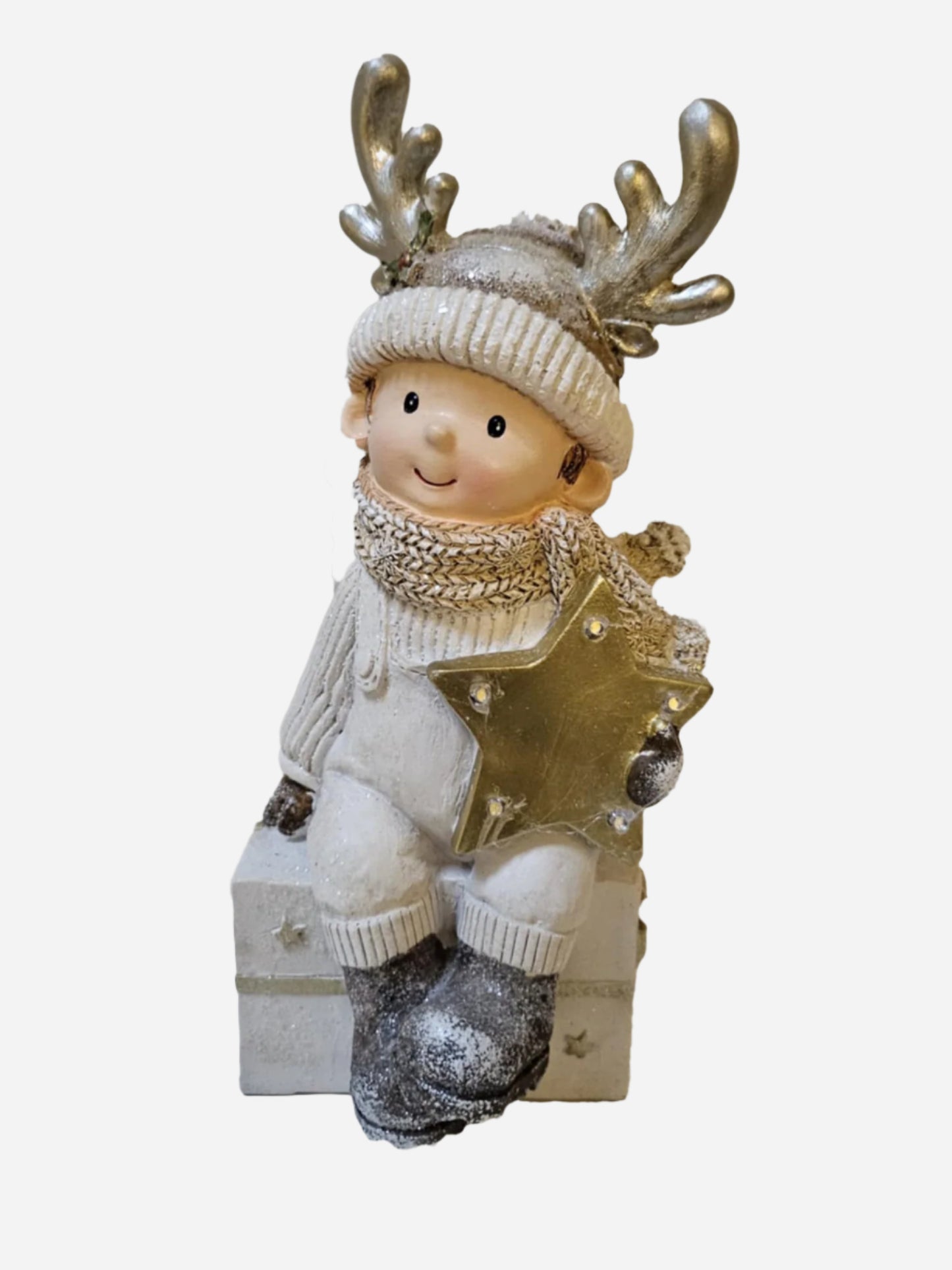 Jul - Barn med stjerne og lys