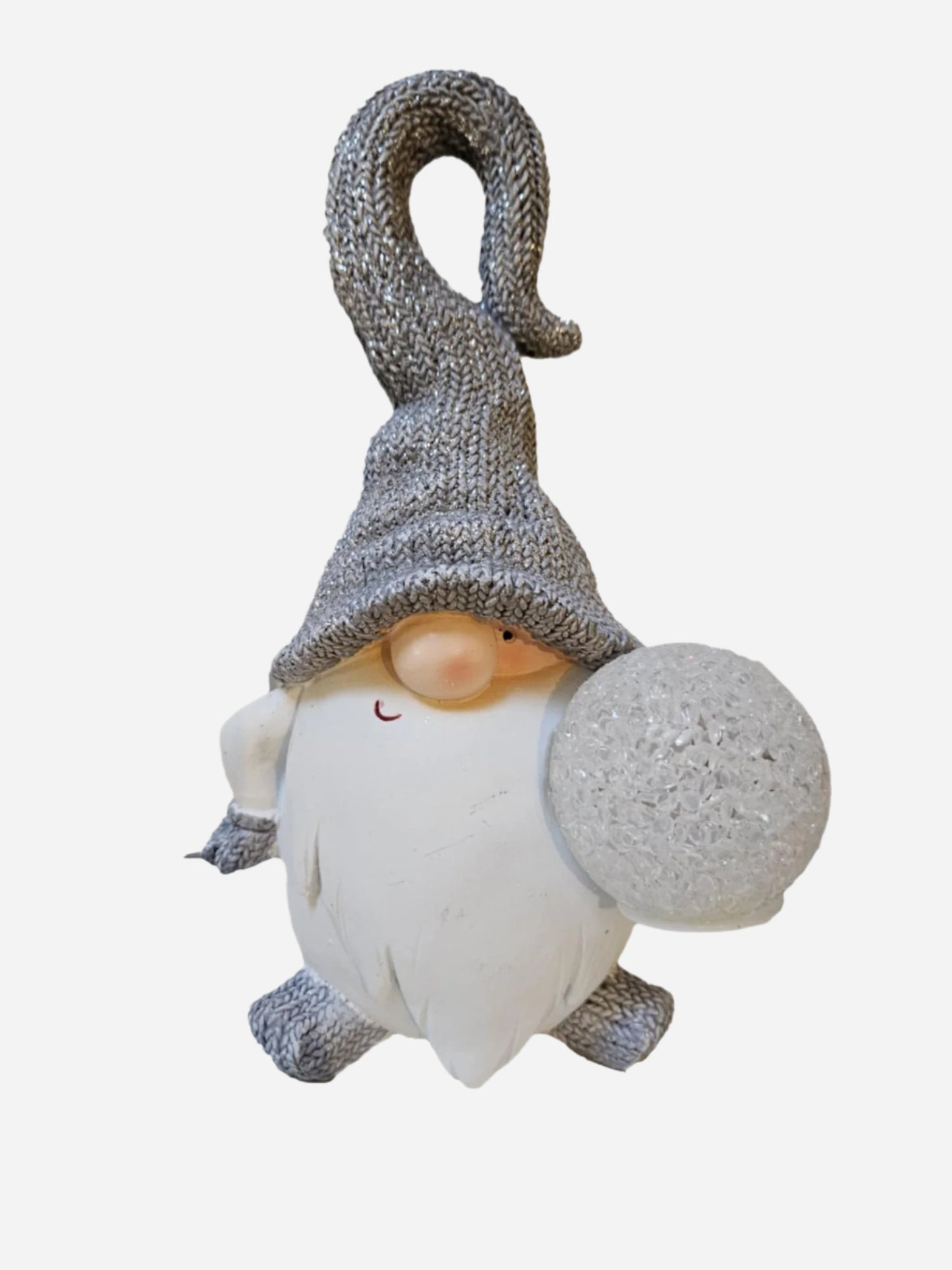 Nisse med lysende kule