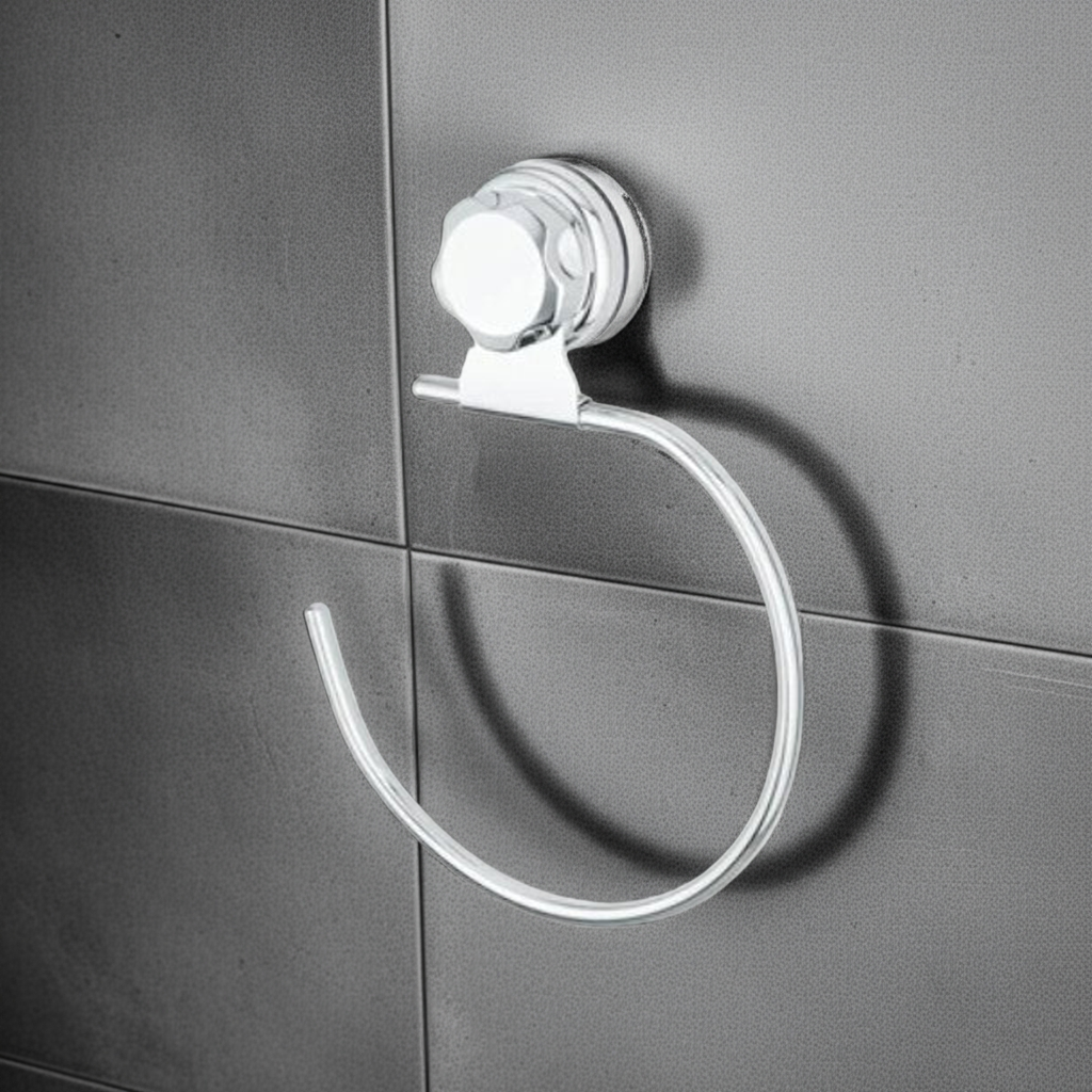 Best Lock håndkleholder med sugekopp - enkel montering
