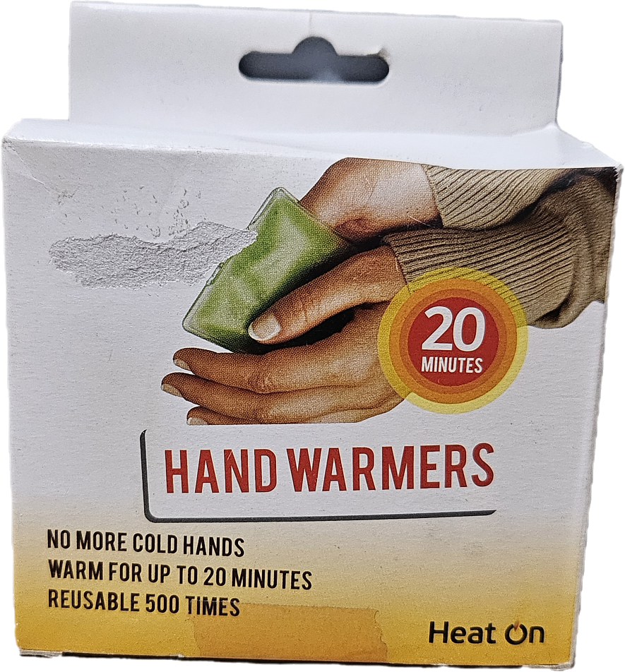 Heat on håndvarmer - holder varmen i 20 min