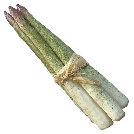 Kunstig Asparges i Bunt 8 stk - Realistisk Grønnsaksdekorasjon