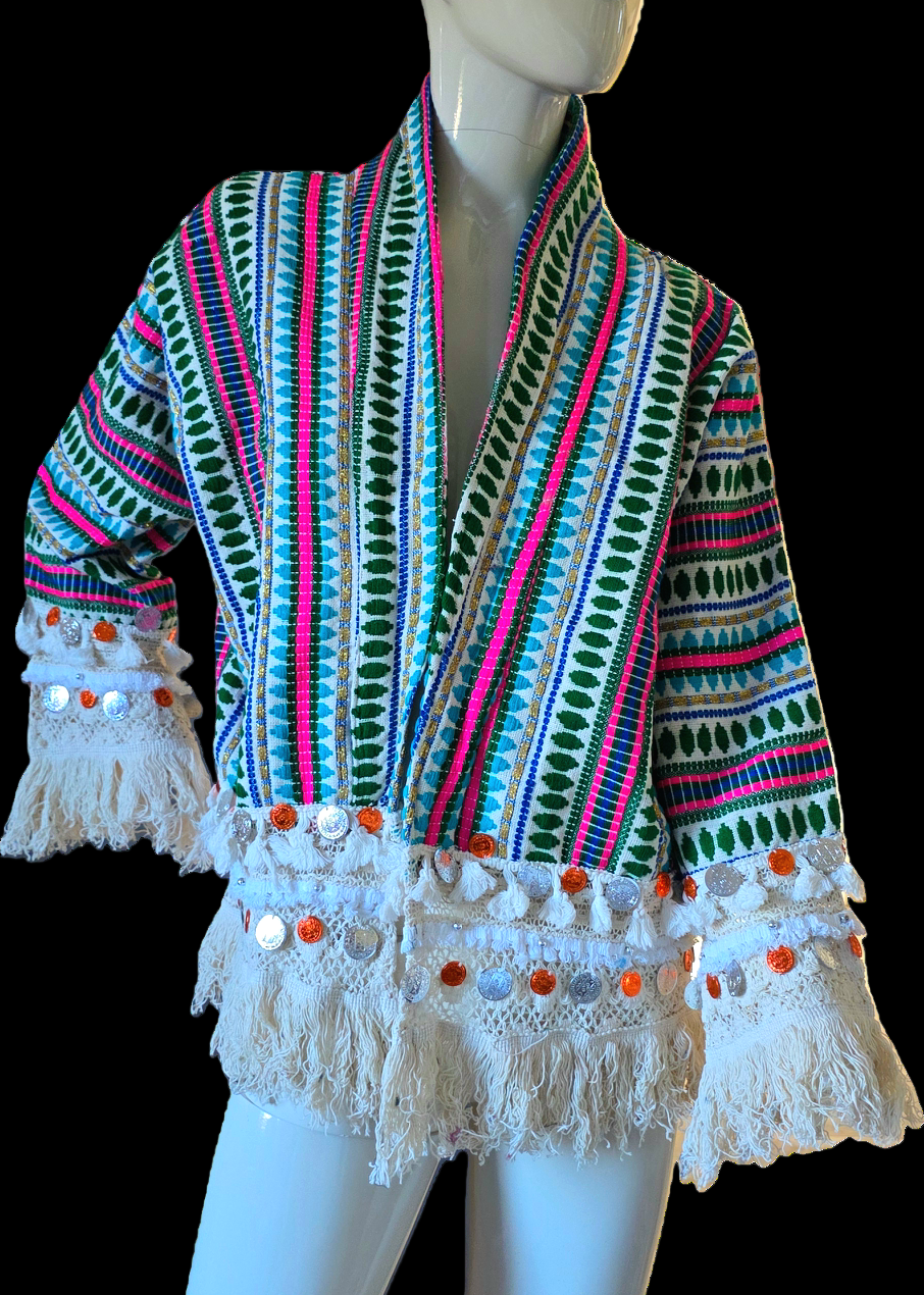 Boho Jacket- Nydelig Maldita Jakke i Bohemstil