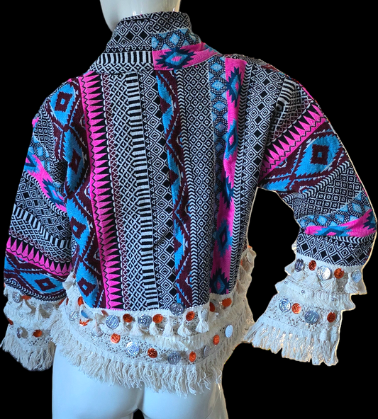Boho Jacket- Nydelig Maldita Jakke i Bohemstil