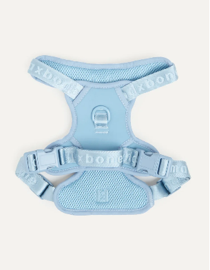 Maxbone Easy Fit Hundesele - Premium Neopren Sele - Støvblå - L