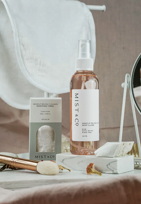 Mist & Co - Rose Deep Clean Sminkebørsterens