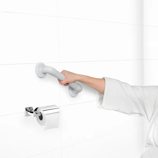 Vitility Støttehåndtak 45cm - Veggmontert Sikkerhetshåndtak til Bad | Tåler 120kg