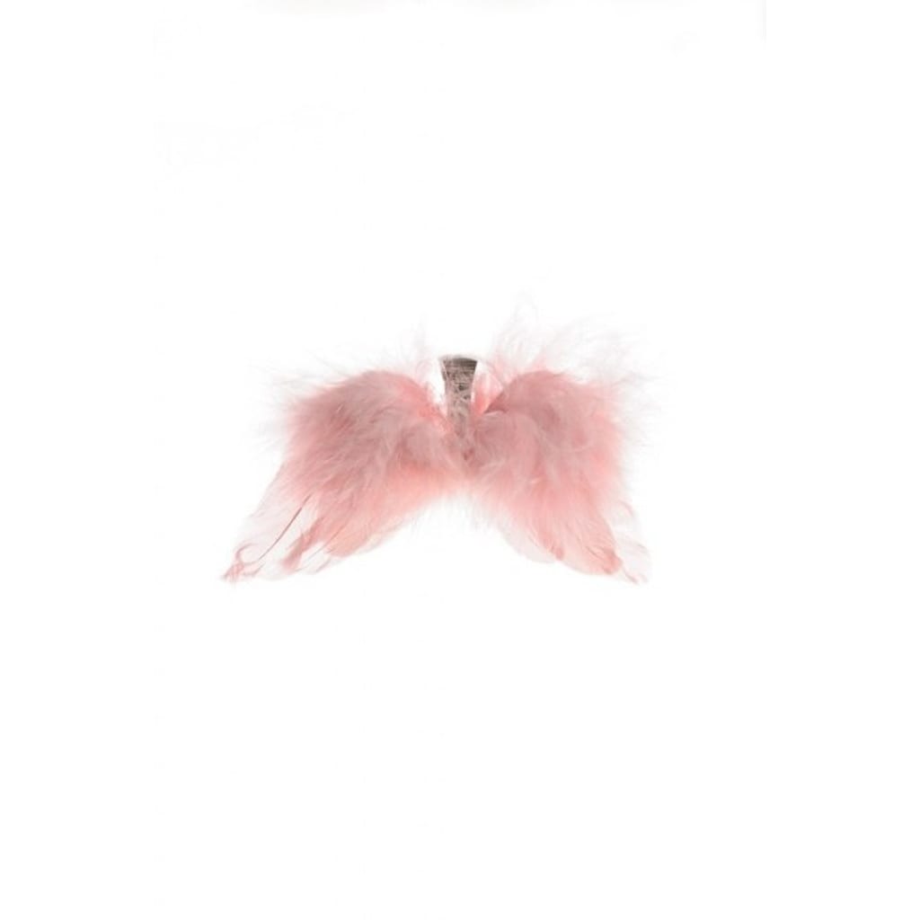 Englevinger 13cm rosa