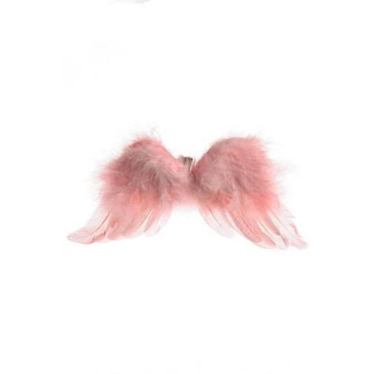 Englevinger 23cm rosa