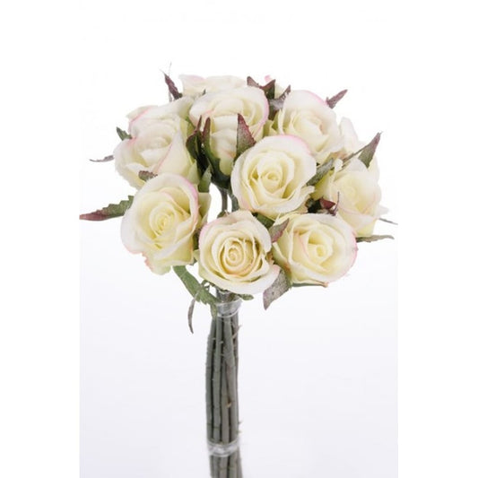 Rosebukett med is 27cm
