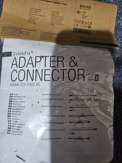 QuickFix® LED Main Connector 1,5m - til String lite lyslenke