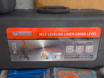Kramfors Tools LD-LS02 Laservater - inkl stativ
