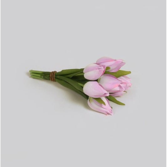 Tulipanbukett 20cm lilla