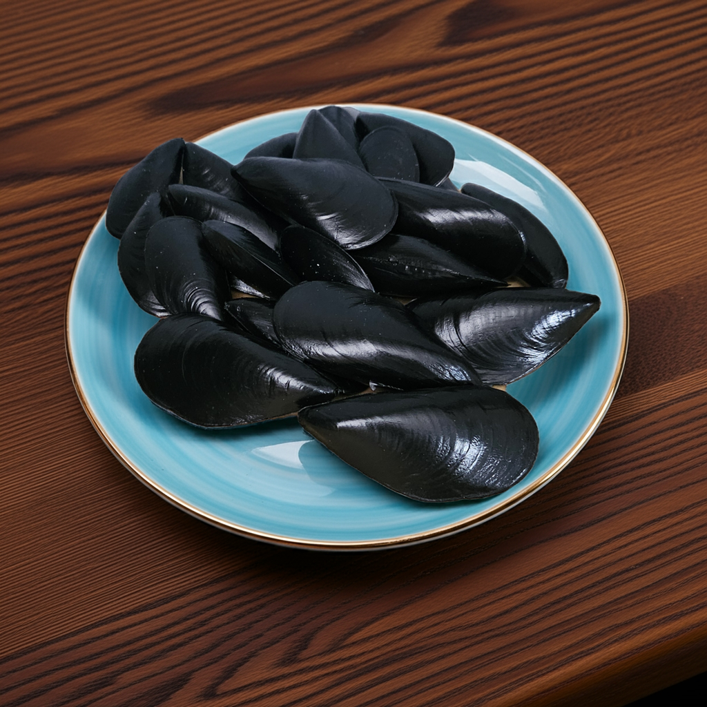 Kunstige Blåskjell 20 stk - Realistiske Havskjell til Dekorasjon