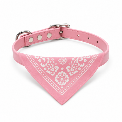 Halsbånd med bandana for hund – flere farger, 4 størrelser (S–XL)