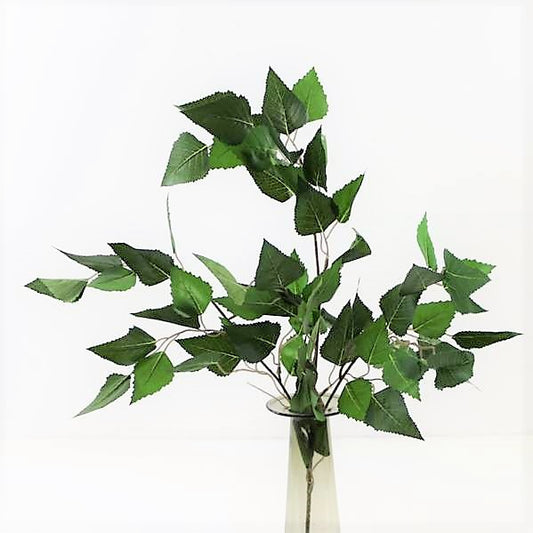 Kunstig plante Gren med bjerkeblader