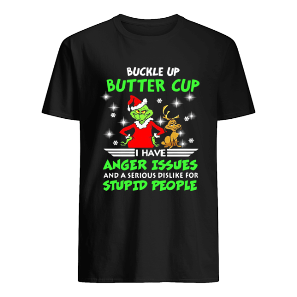 Grinchen t-skjorte - Anger Issues str S